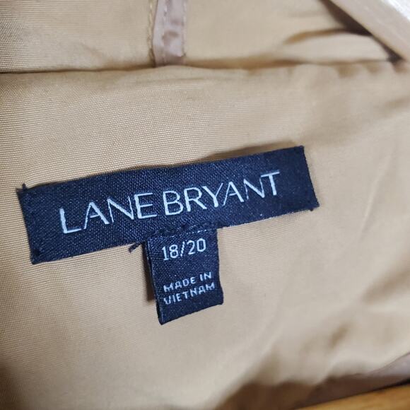 Lane Bryant Cropped drawstring snap front lightweight hooded jacket Size 18/20 - Picture 8 of 9